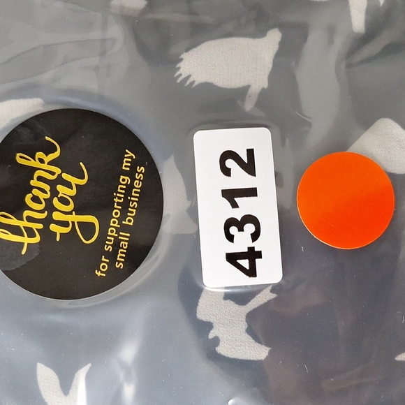 Sweet Rain Black White Bird Novelty Print Pockets Tie Neck Summer Romper Size M - Picture 13 of 13